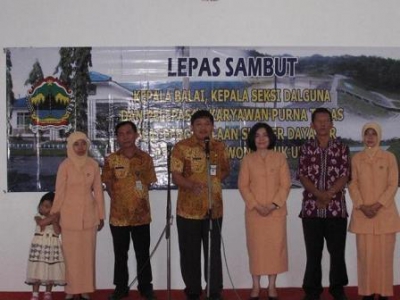 Serah Terima Jabatan Ka.Balai Dan Kasi Dalguna Balai PSDA Probolo